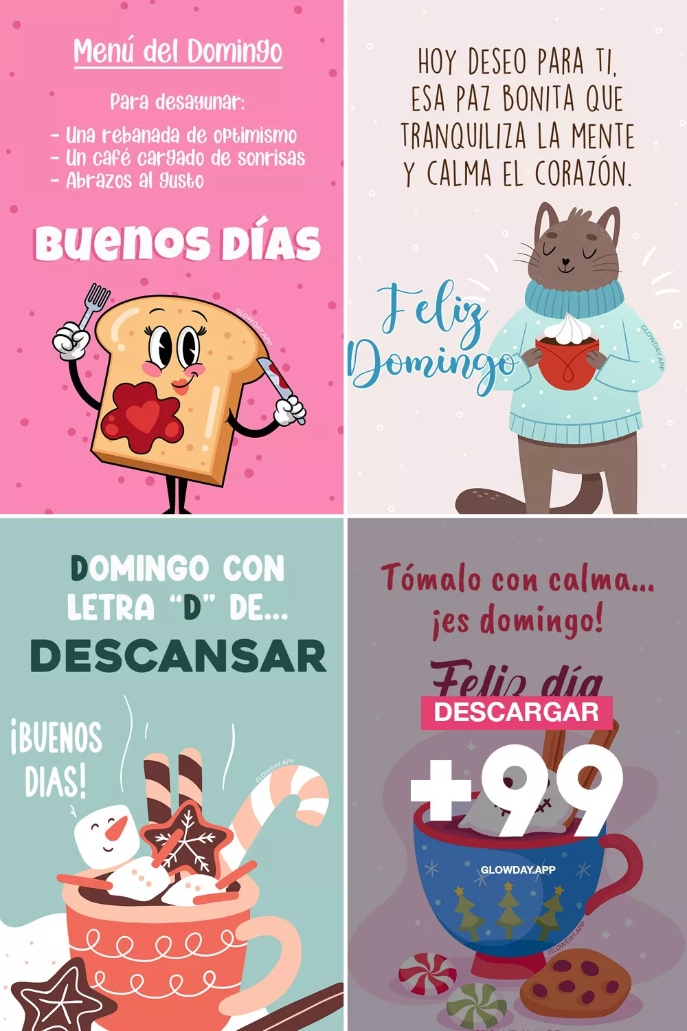 nuevas imagenes de feliz domingo buenos dias con saludos y mensajes bonitos