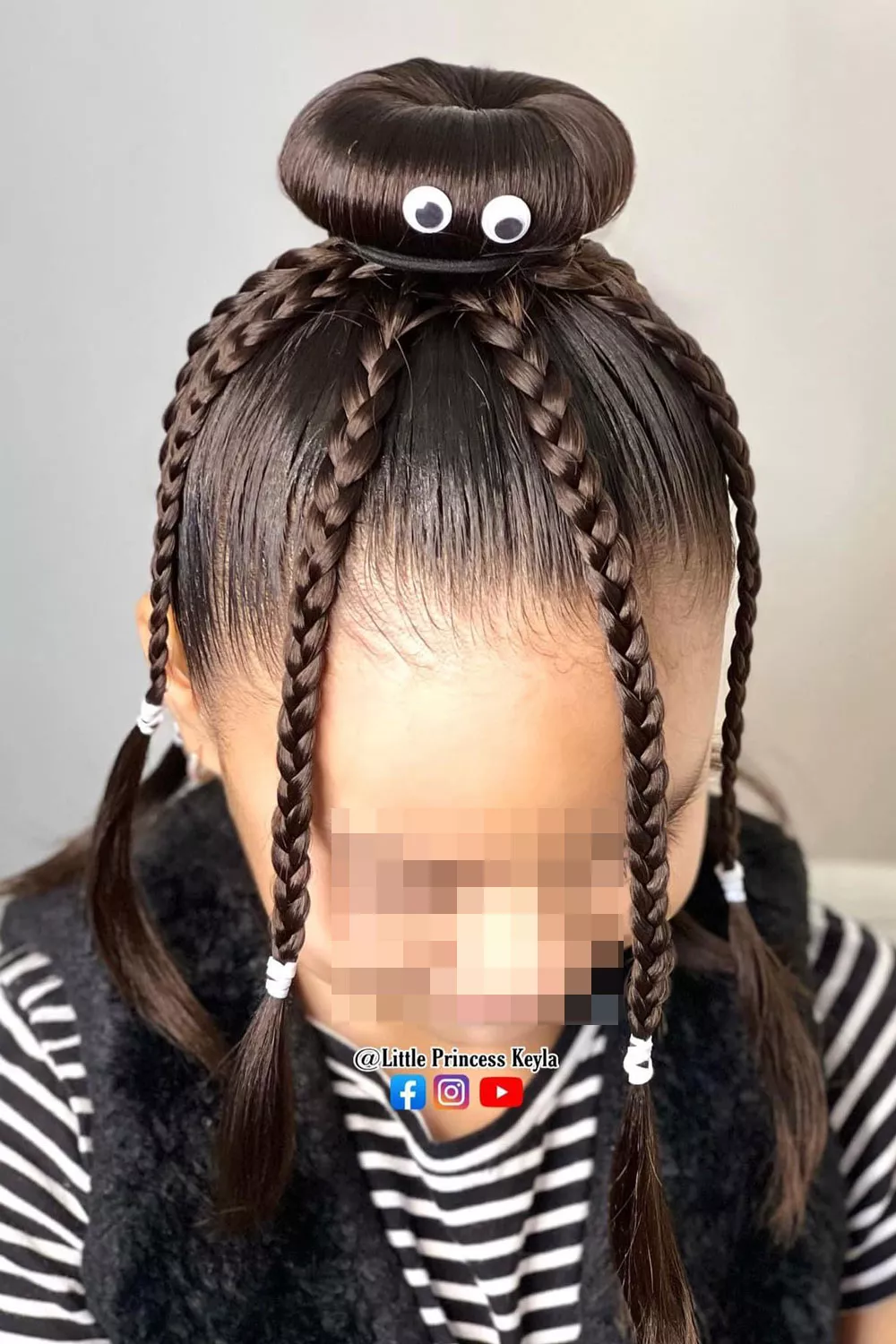 peinado loco de araña