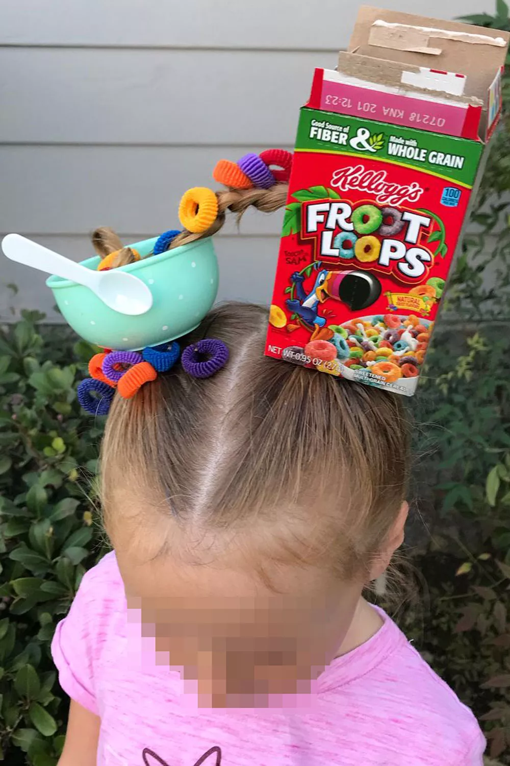 caja de cereales peinado loco