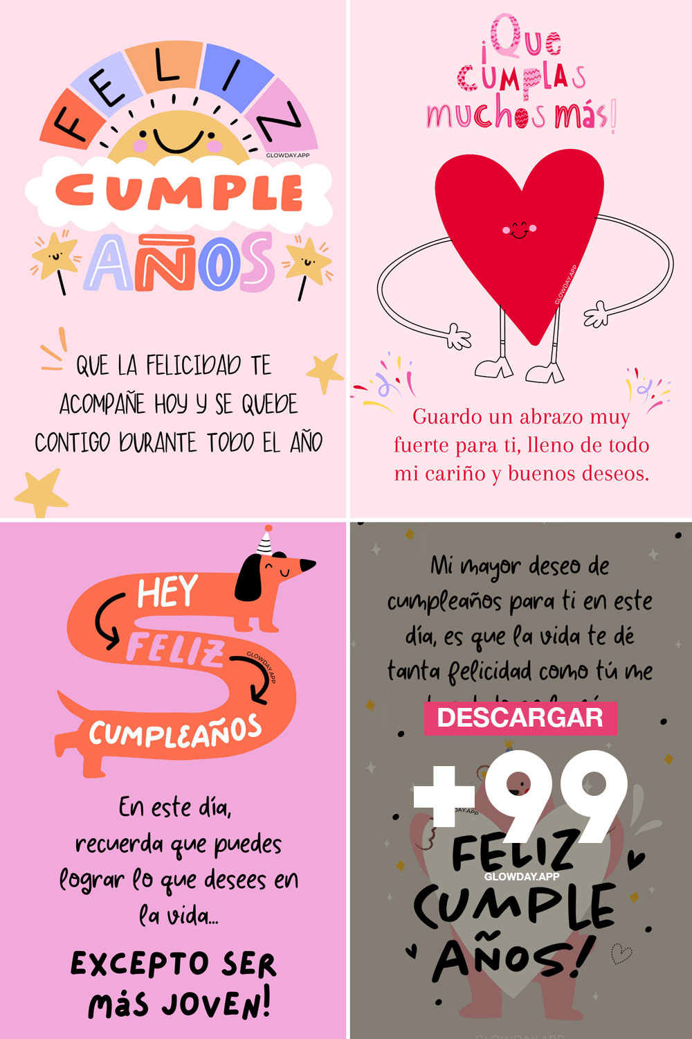 tarjetas e imagenes con frases para desear feliz cumpleaños