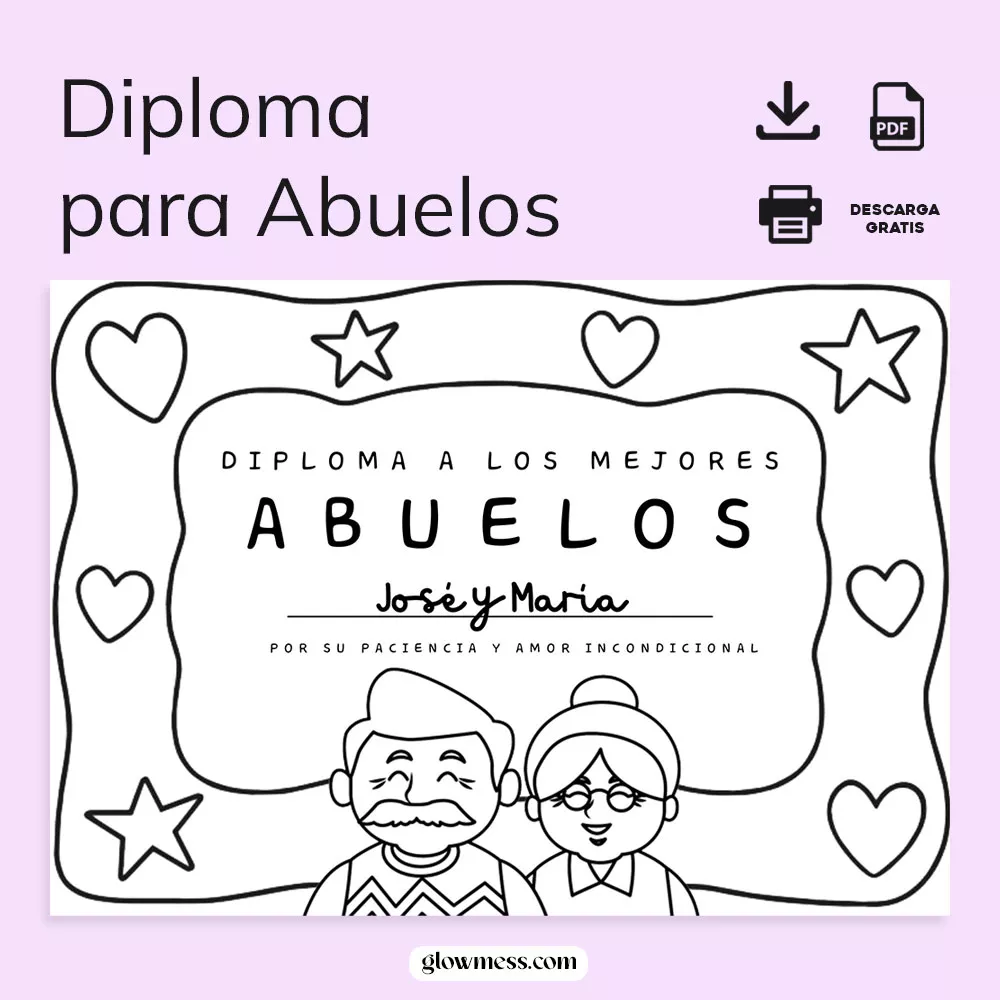 diplomas imprimir editar rellenar