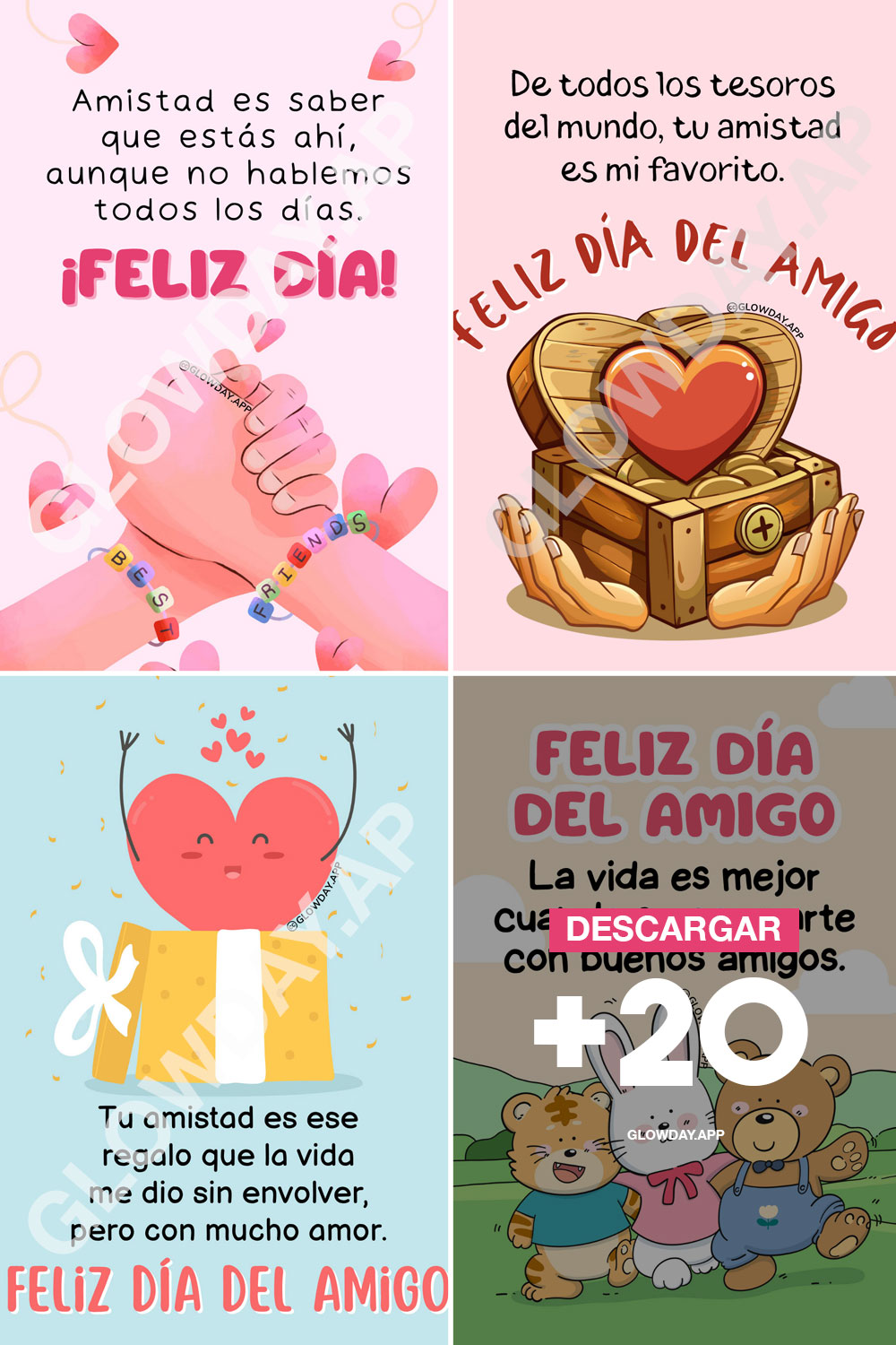 feliz dia del amigo amistad