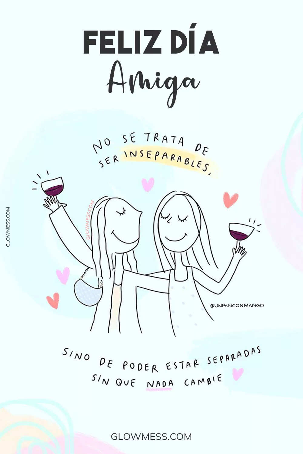 feliz dia de la amistad amiga