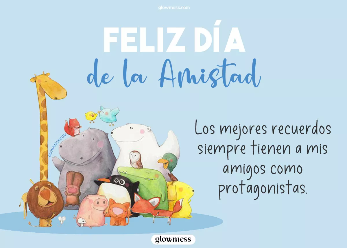 feliz dia de la amistad