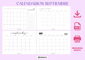 calendario septiembre para imprimir