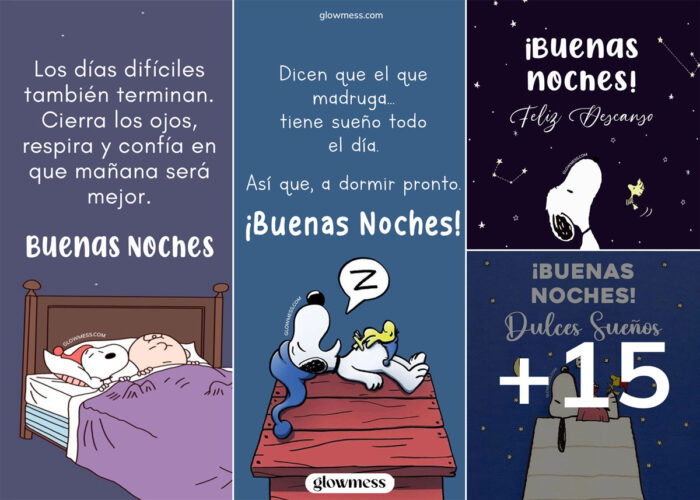 buenas noches snoopy