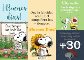 buenos dias con snoopy imagenes