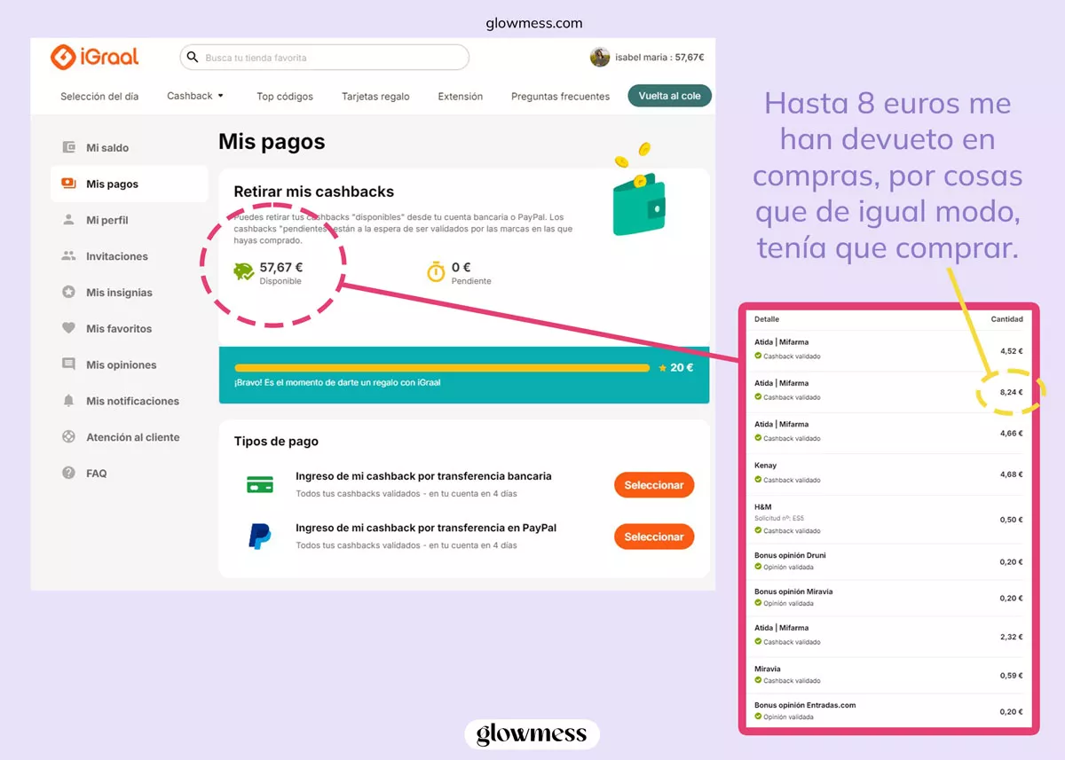 ganar dinero usando cashback