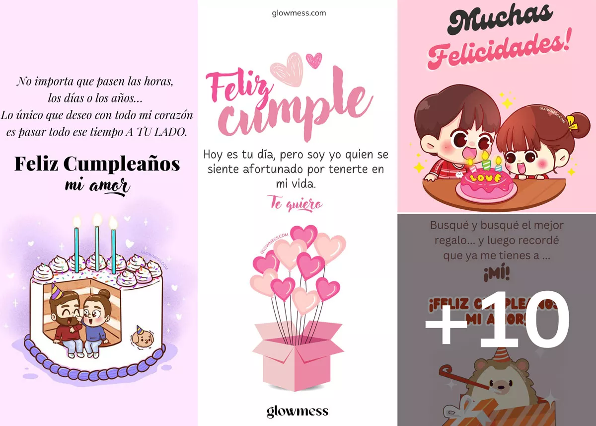 imagenes de feliz cumplea&ntilde;os para tu amor