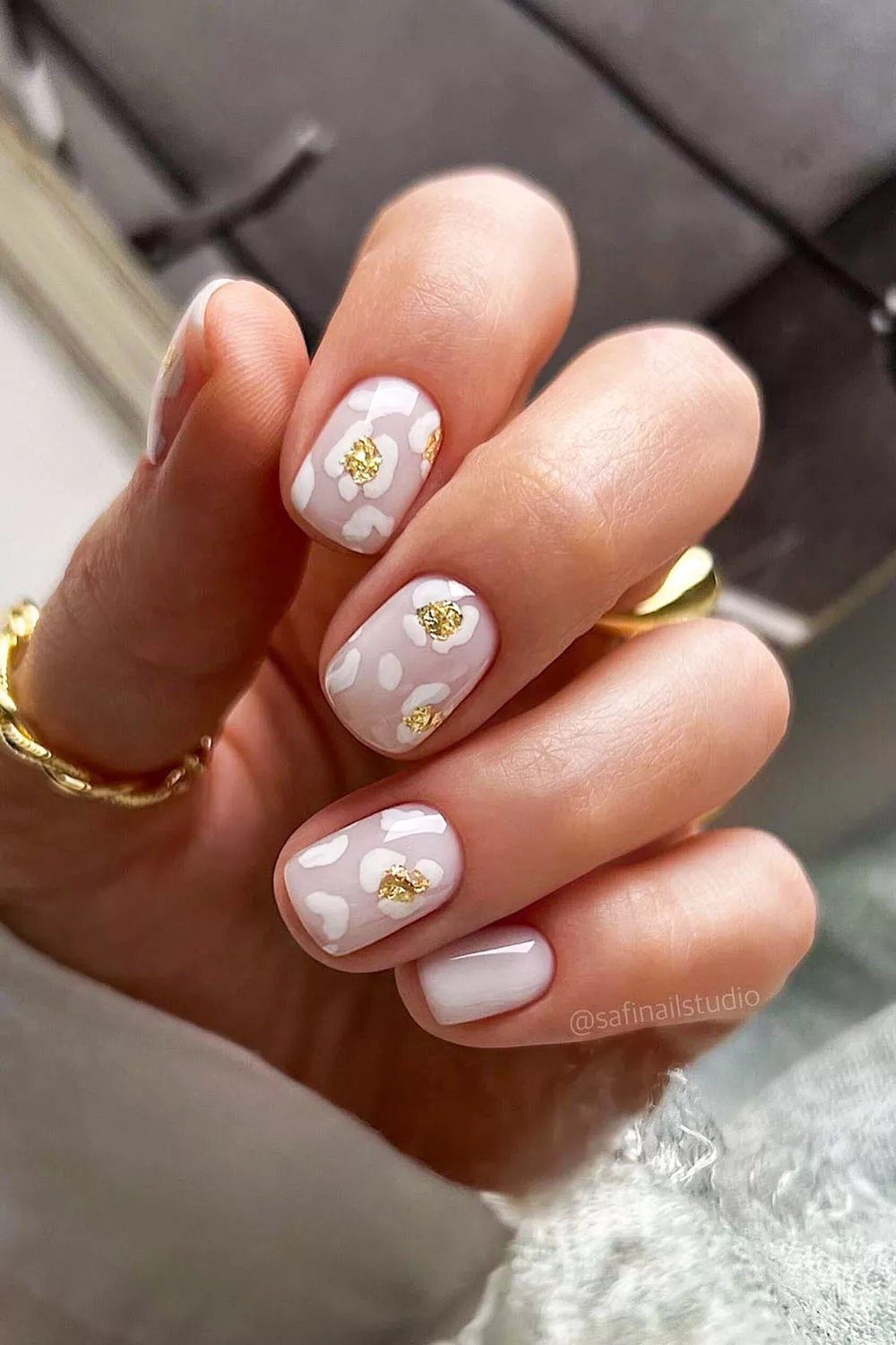 manicura leopardo