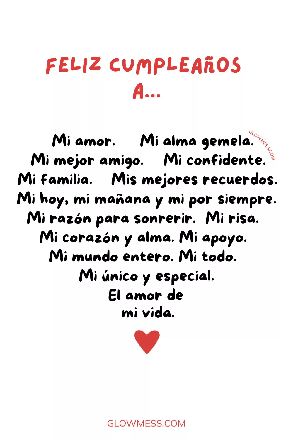 mensajes y dedicatorias de feliz cumpleanos amor