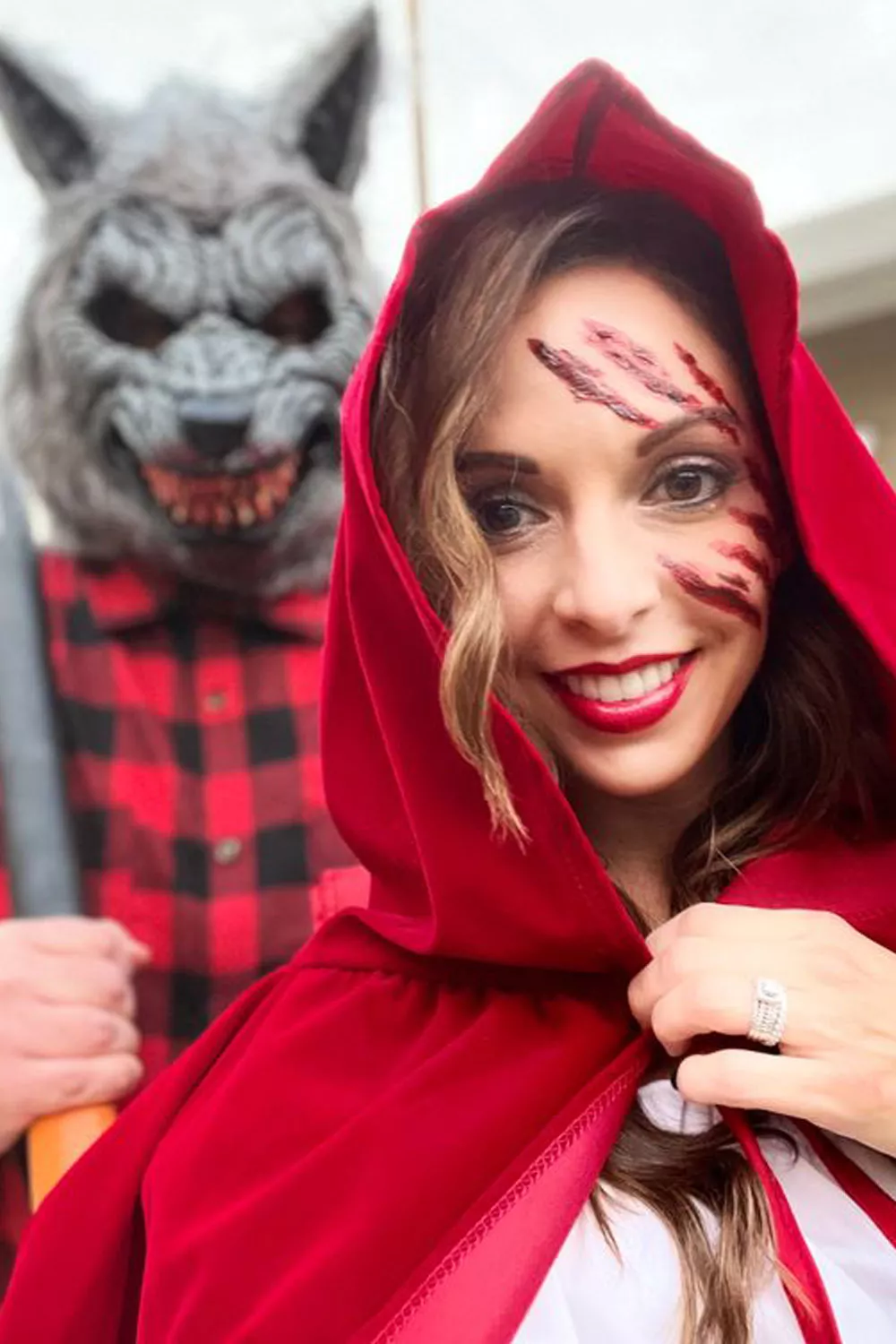 disfraces halloween faciles caperucita roja y el lobo