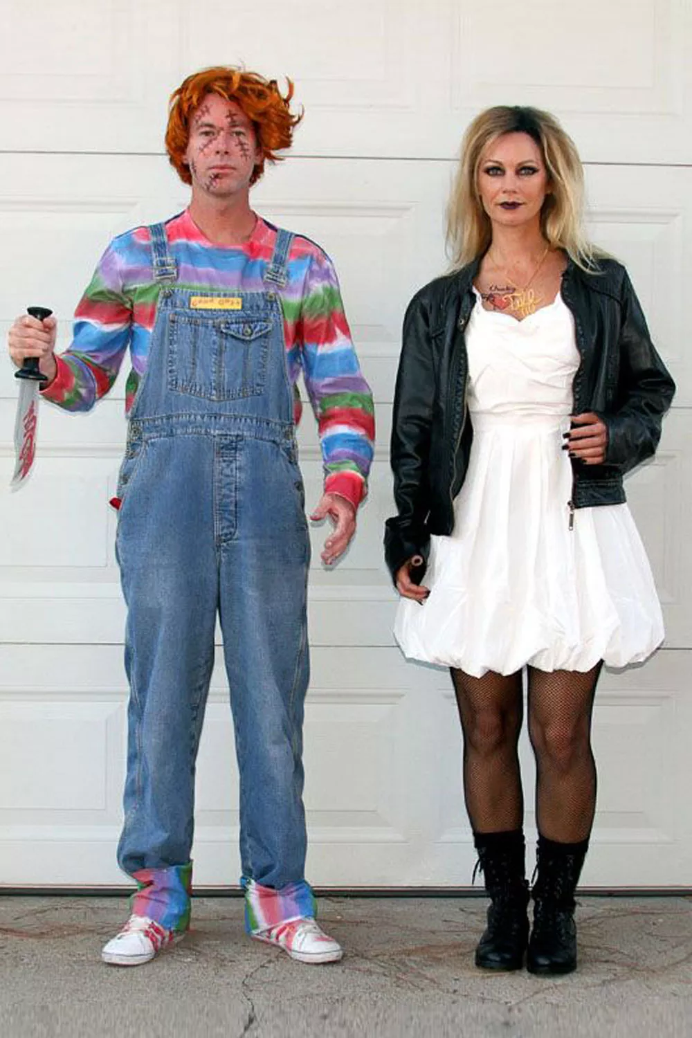 disfraz chucky y tiffany