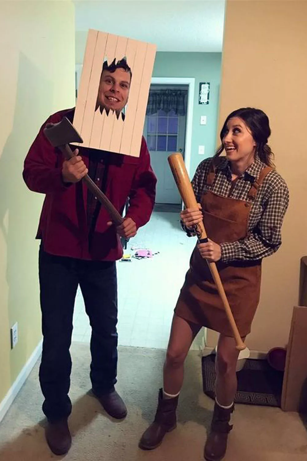 disfraz en pareja de halloween de terror pelicula El resplandor