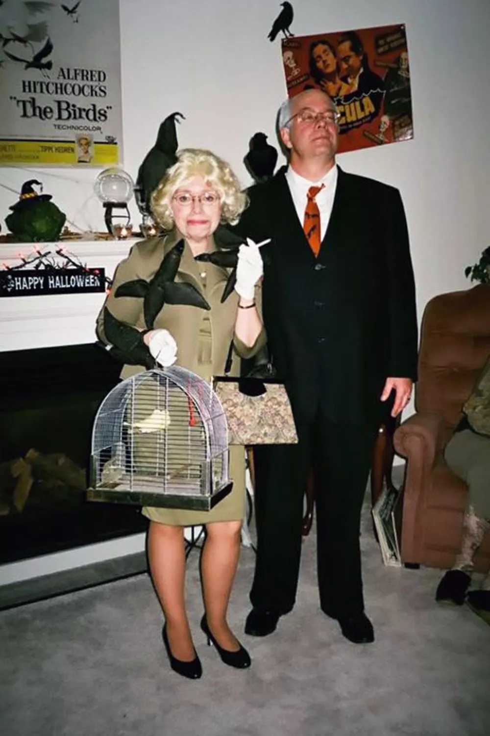 disfraz de peliculas de terror Los pajaros de Hitchcock