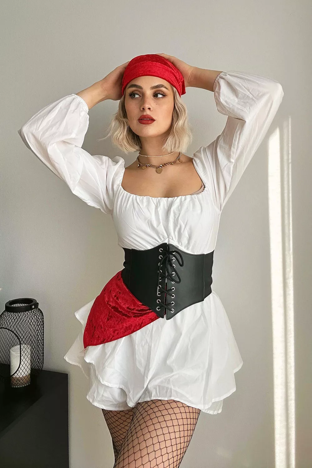 disfraz pirata chica