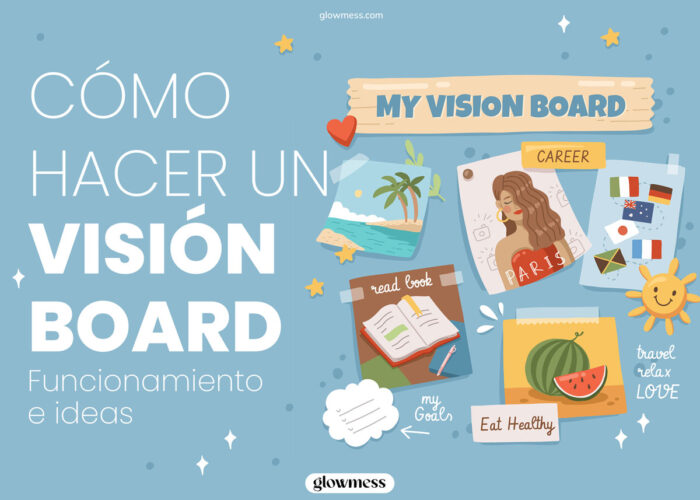 Cómo hacer un Vision Board 2025 Ideas + Plantillas Editables