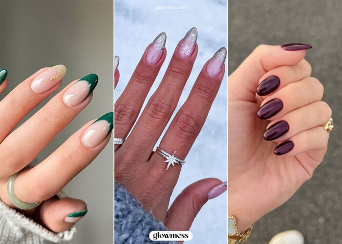 ideas de uñas invierno en tendencia, colores y diseños