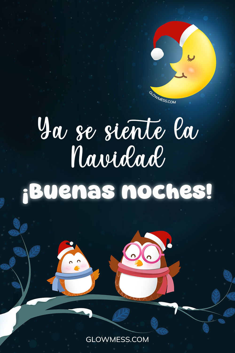 ya se siente la navidad buenas noches navideñas